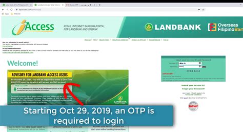 landbank iaccess login|LANDBANK iAccess .